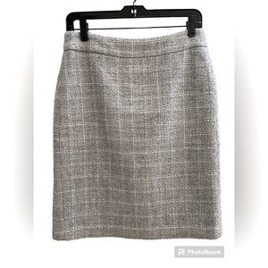 Georgiou Studio Wool blend Tweed Pencil Skirt